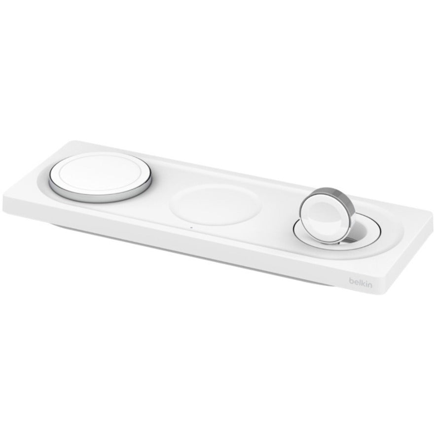Belkin BoostCharge Pro 3-in-1 Wireless Charging Pad with Official MagSafe Charging 15W WIZ016TTWH