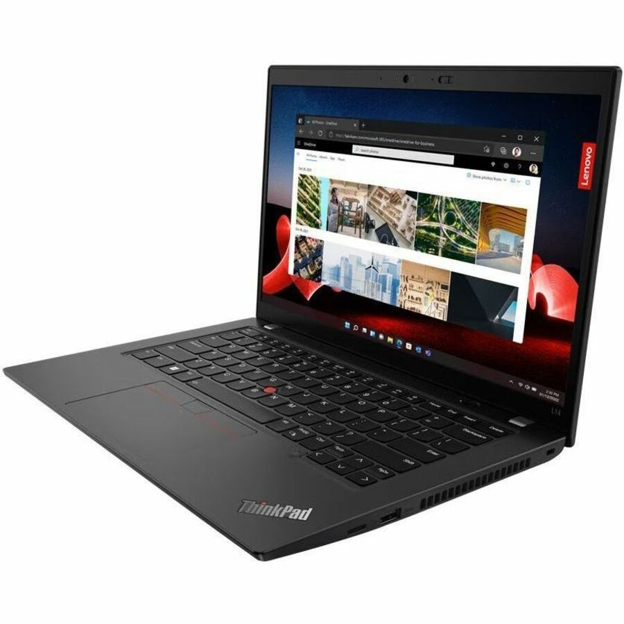 Lenovo ThinkPad L14 Gen 4 21H1001TUS 14" Notebook - Full HD - Intel Core i7 13th Gen i7-1355U - 16 GB - 512 GB SSD - English Keyboard - Thunder Black 21H1001TUS