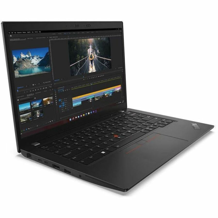 Lenovo ThinkPad L14 Gen 4 21H1001TUS 14" Notebook - Full HD - Intel Core i7 13th Gen i7-1355U - 16 GB - 512 GB SSD - English Keyboard - Thunder Black 21H1001TUS