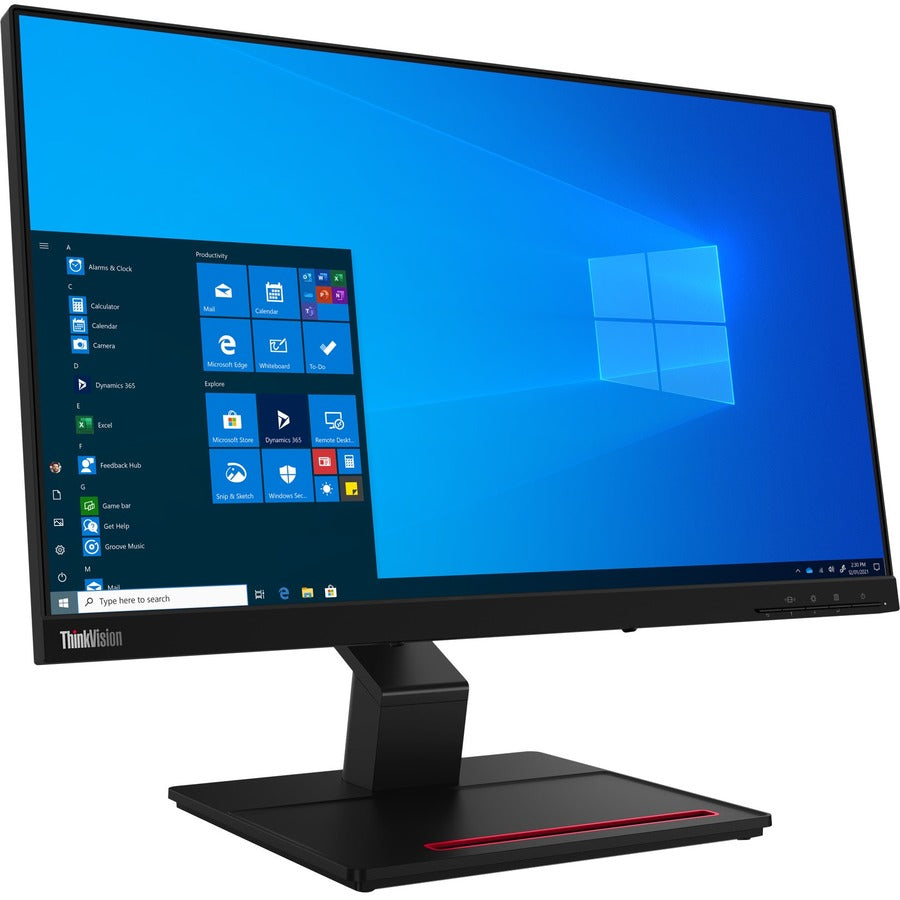 Lenovo ThinkVision T24T-20 24" Class LCD Touchscreen Monitor - 16:9 - 4 ms 62C5GAR1US