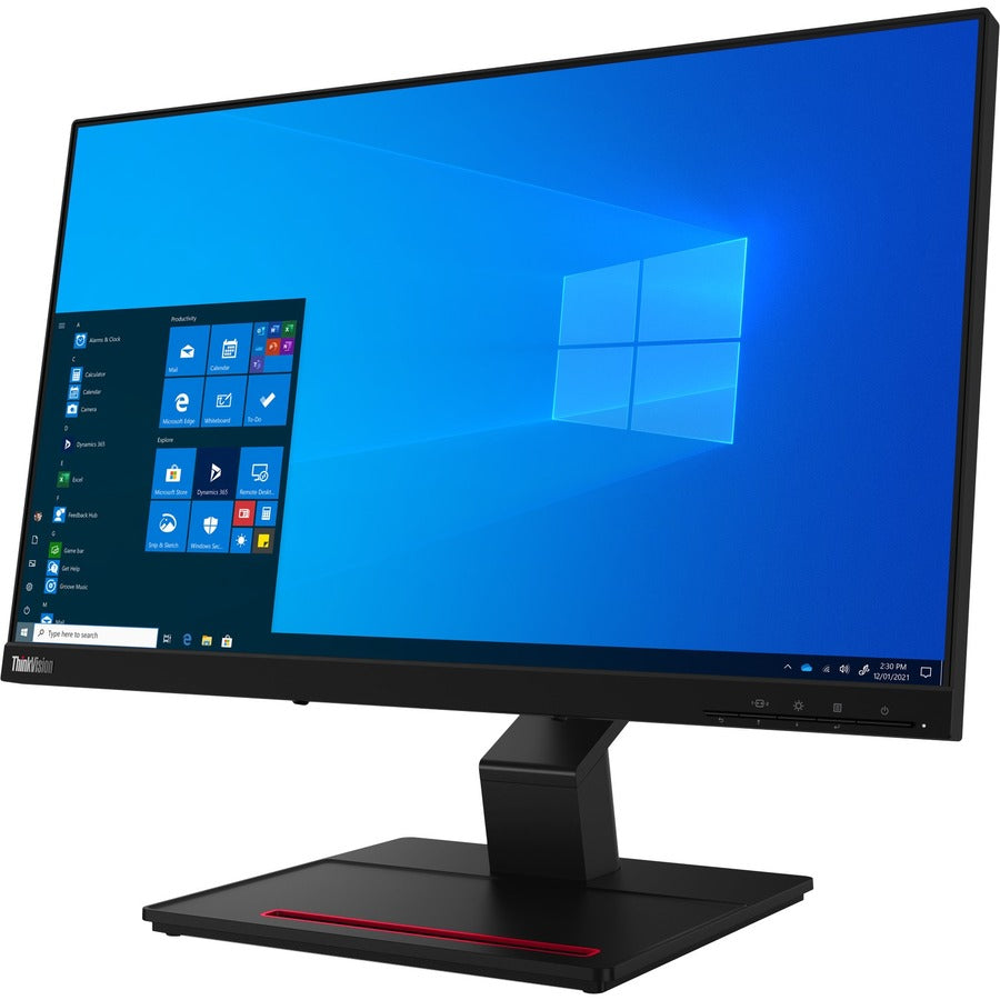 Lenovo ThinkVision T24T-20 24" Class LCD Touchscreen Monitor - 16:9 - 4 ms 62C5GAR1US