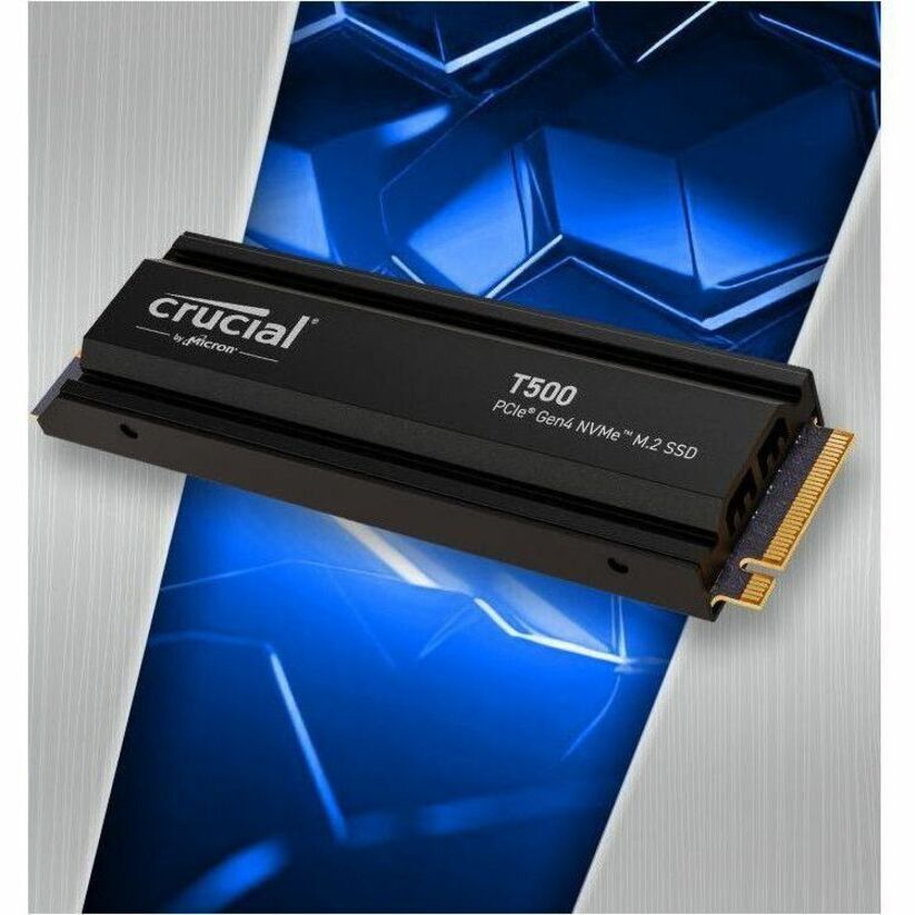 Crucial 1 TB Solid State Drive - M.2 Internal - PCI Express NVMe (PCI Express NVMe 4.0) CT1000T500SSD5