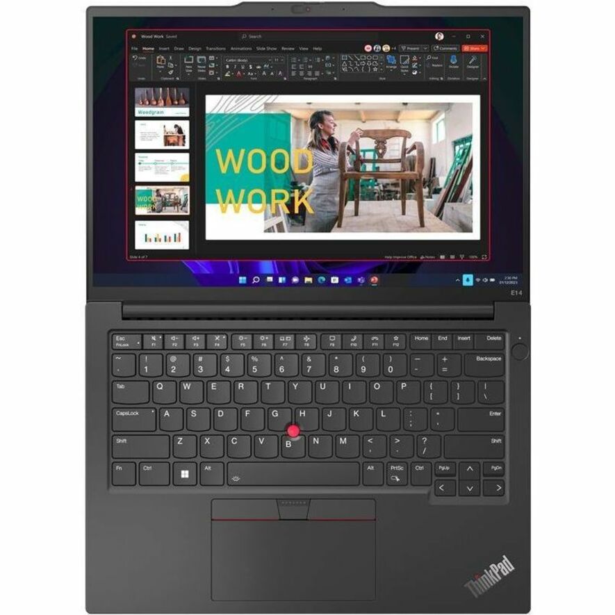 Lenovo ThinkPad E14 Gen 5 21JR0018US 14" Touchscreen Notebook - WUXGA - AMD Ryzen 7 7730U - 16 GB - 512 GB SSD - English Keyboard - Graphite Black 21JR0018US