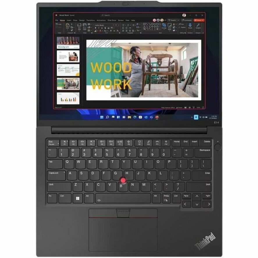Lenovo ThinkPad E14 Gen 5 21JR001SUS 14" Notebook - WUXGA - AMD Ryzen 7 7730U - 16 GB - 512 GB SSD - English Keyboard - Graphite Black 21JR001SUS