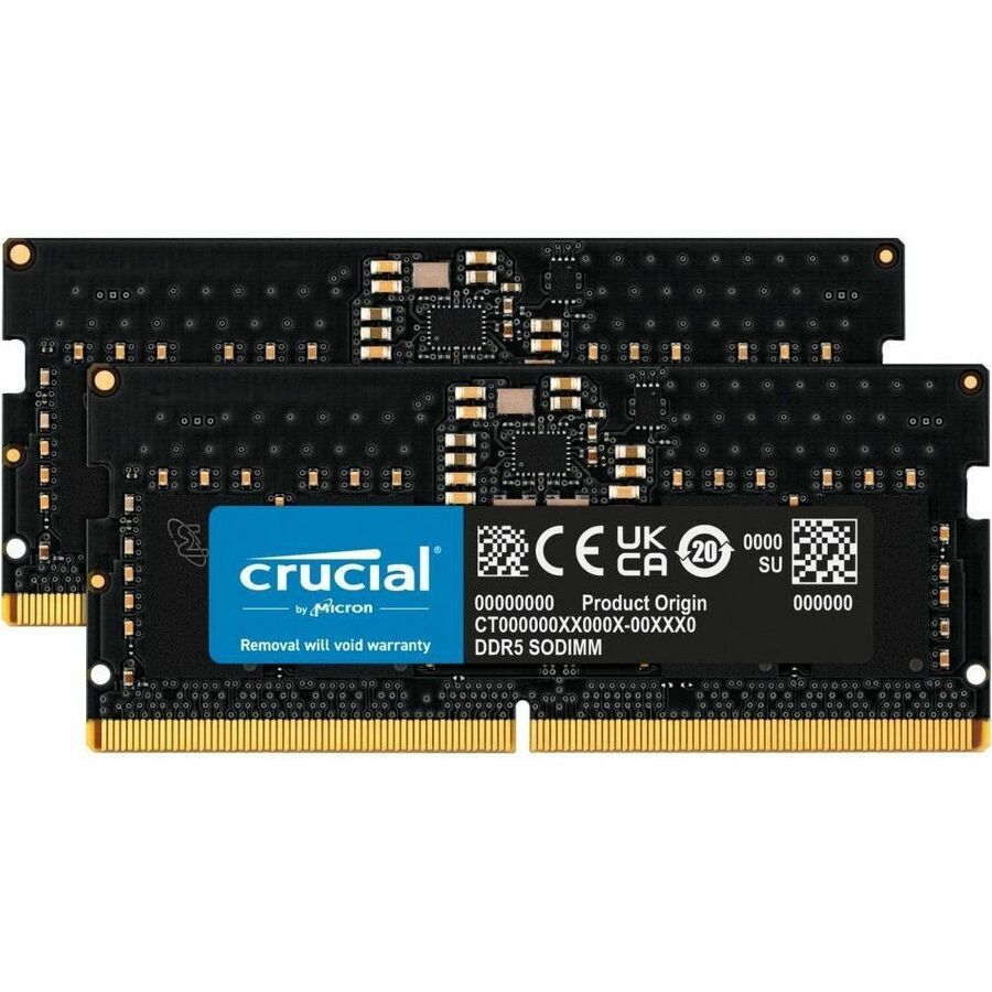 Crucial 16GB (2x 8GB) DDR5 SDRAM Memory Kit CT2K8G52C42S5