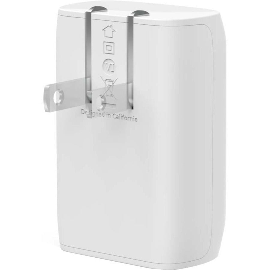 Belkin BoostCharge USB-C PD 3.0 PPS Wall Charger 30W - Power Adapter WCA005DQWH