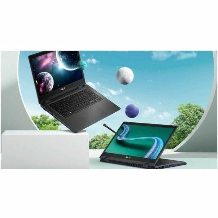 Asus BR1402F BR1402FGA-E31T-CA 14" Touchscreen Rugged Convertible 2 in 1 Notebook - Full HD - Intel Core i3 i3-N305 - 8 GB - Mineral Gray BR1402FGA-E31T-CA