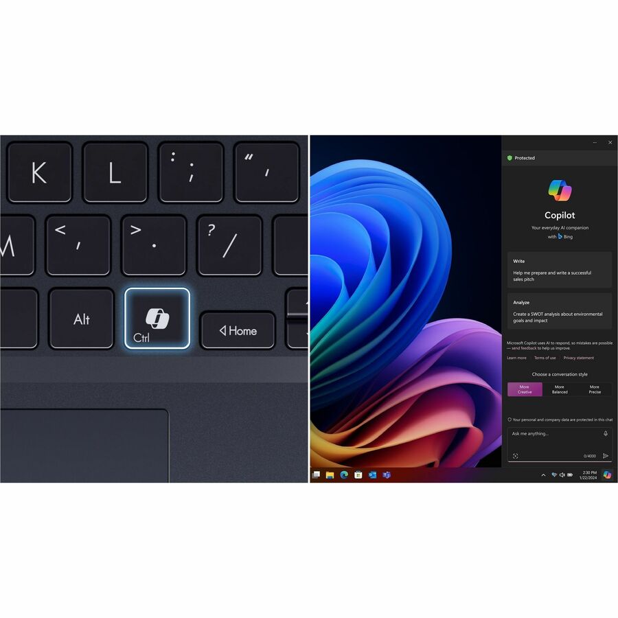 Asus ExpertBook B3 B3604 B3604CVF-P73-CA 16" Notebook - Intel Core i7 13th Gen i7-1355U - 32 GB - 1 TB SSD - Star Black B3604CVF-P73-CA