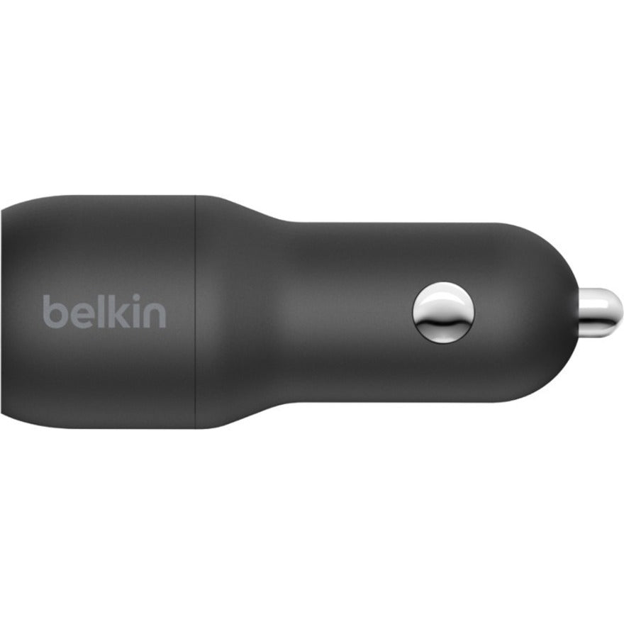 Belkin BoostCharge Dual USB-A Car Charger 24W CCB001BTBK