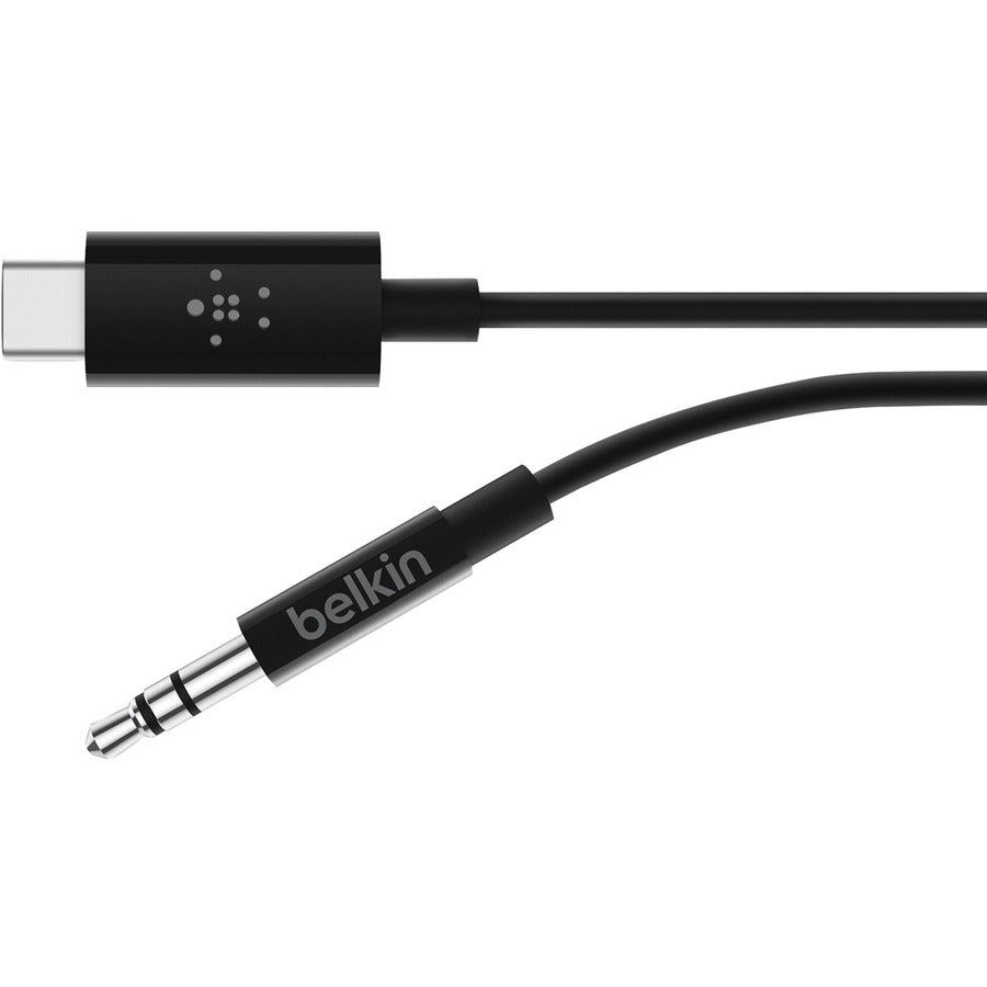 Belkin 3.5mm Audio Cable with USB-C Connector F7U079BT03-BLK