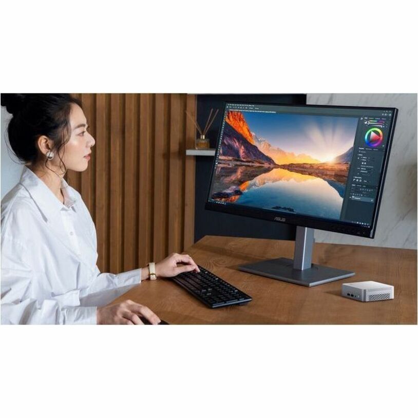 Asus NUC 13 Pro Desk Edition NUC13VYKI50WC1 Core i5-1340P, 8GB, 512GB NVMe PCIe 4 M.2 SSD, Dual Thunderbolt 4 Ports, Win 11 Pro. MULTI5 90AB3VYK-MR6710