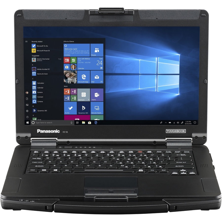 Panasonic TOUGHBOOK FZ-55 FZ55GP601BM 14" Semi-rugged Notebook - Intel Core i5 13th Gen i5-1345U - vPro Technology - 16 GB - 512 GB SSD FZ55GP601BM