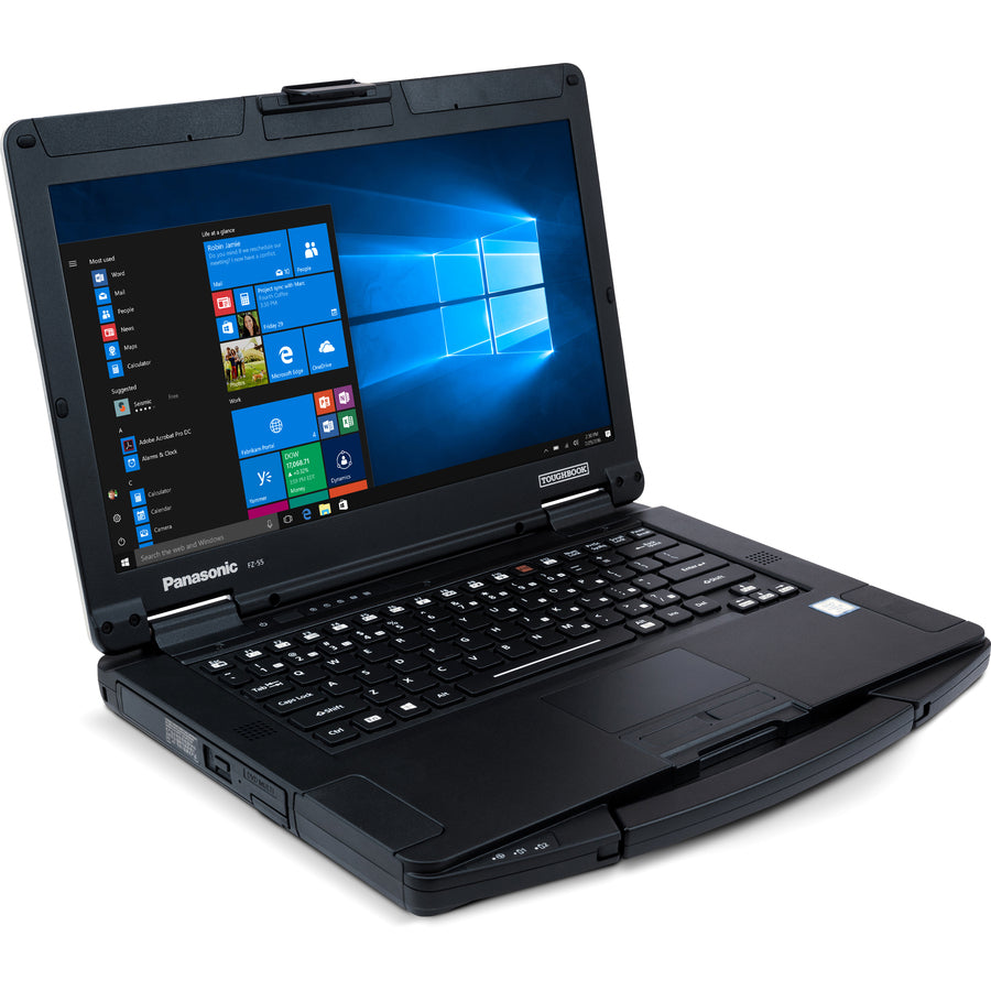 Panasonic TOUGHBOOK FZ-55 FZ55GP601BM 14" Semi-rugged Notebook - Intel Core i5 13th Gen i5-1345U - vPro Technology - 16 GB - 512 GB SSD FZ55GP601BM