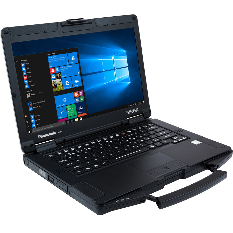 Panasonic TOUGHBOOK FZ-55 FZ55GP601BM 14" Semi-rugged Notebook - Intel Core i5 13th Gen i5-1345U - vPro Technology - 16 GB - 512 GB SSD FZ55GP601BM