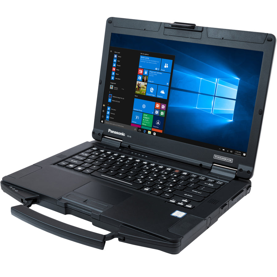 Panasonic TOUGHBOOK FZ-55 FZ55GP601BM 14" Semi-rugged Notebook - Intel Core i5 13th Gen i5-1345U - vPro Technology - 16 GB - 512 GB SSD FZ55GP601BM