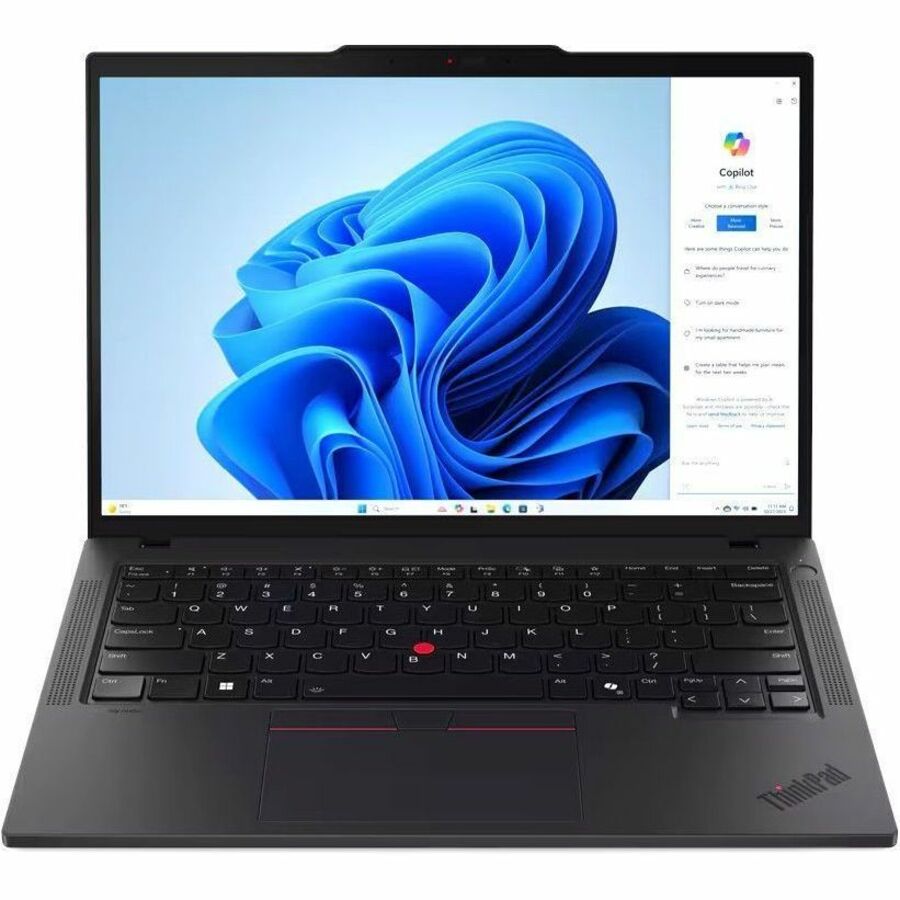 Lenovo ThinkPad T14 Gen 5 21ML008NUS 14" (355.60 mm) Touchscreen Notebook - WUXGA - Intel Core Ultra 7 165U - vPro Technology - 32 GB - 512 GB SSD - English Keyboard - Black 21ML008NUS