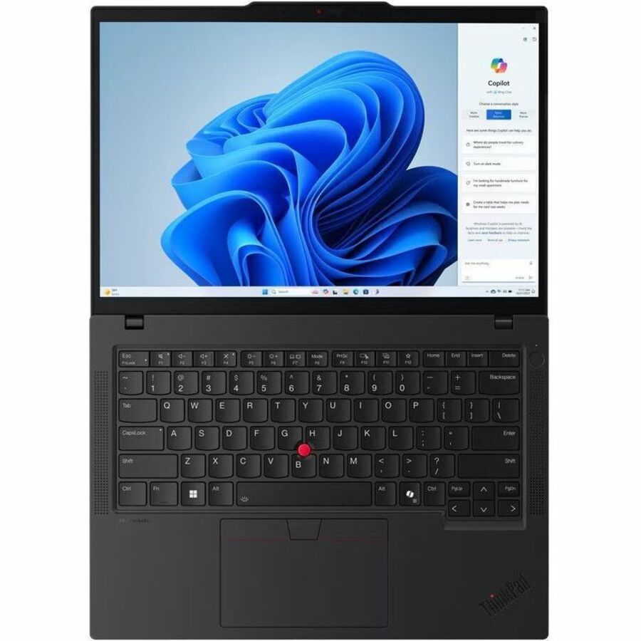 Lenovo ThinkPad T14 Gen 5 21ML008NUS 14" (355.60 mm) Touchscreen Notebook - WUXGA - Intel Core Ultra 7 165U - vPro Technology - 32 GB - 512 GB SSD - English Keyboard - Black 21ML008NUS
