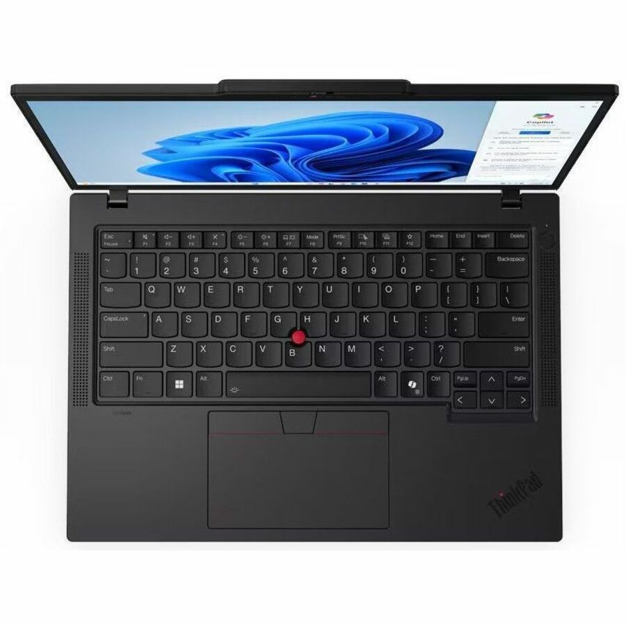 Lenovo ThinkPad T14 Gen 5 21ML008NUS 14" (355.60 mm) Touchscreen Notebook - WUXGA - Intel Core Ultra 7 165U - vPro Technology - 32 GB - 512 GB SSD - English Keyboard - Black 21ML008NUS