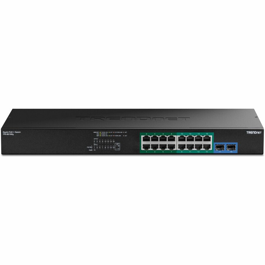 Commutateur PoE++ Gigabit 18 ports TRENDnet TPE-BG182G