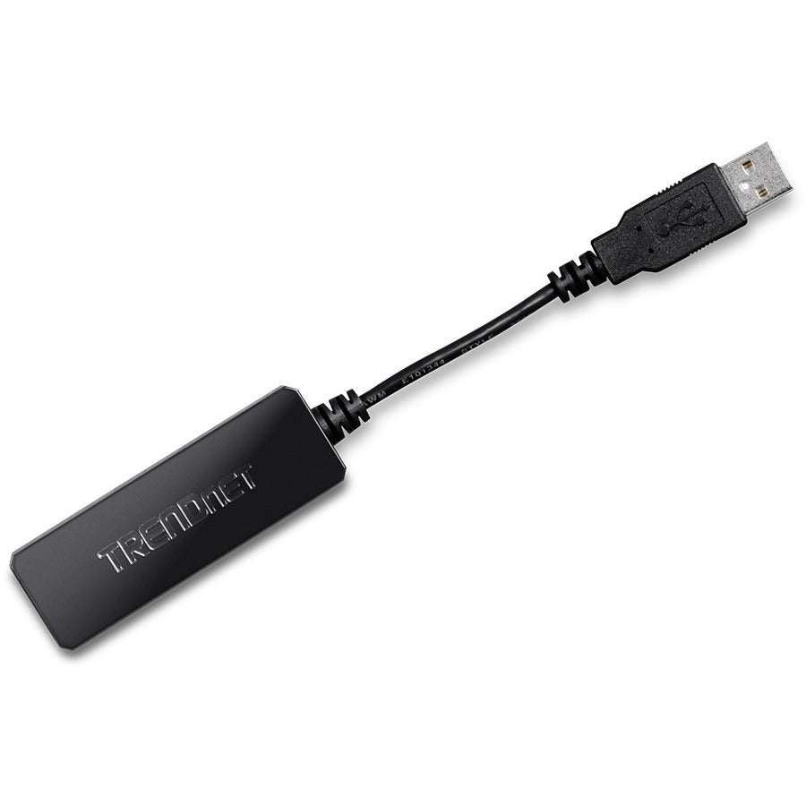TRENDnet Adaptateur USB 2.0 vers Fast Ethernet, prend en charge Windows et Mac OS, chipset ASIX AX88772A, rétrocompatible avec USB 1.0 et 1.0, vitesses Ethernet 200 Mbps en duplex intégral, noir, TU2-ET100 TU2-ET100