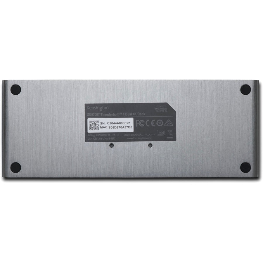 Kensington Station d'accueil SD5700T Thunderbolt 4 double 4K avec PD 90 W K35175NA