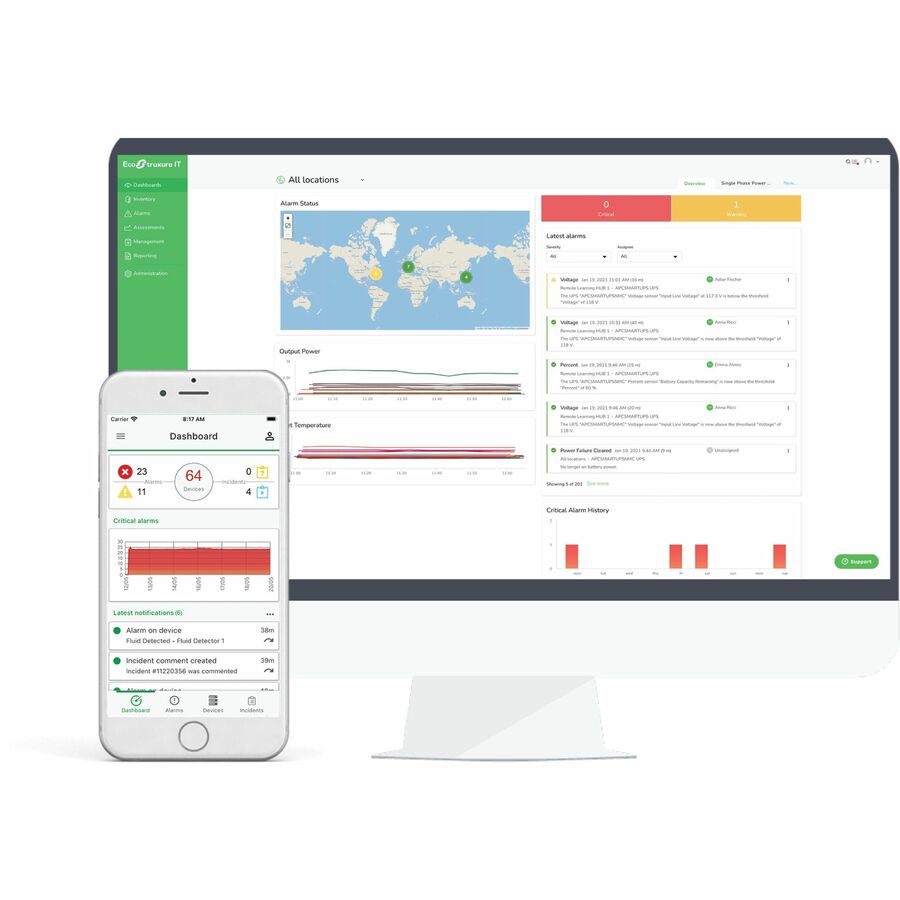 APC by Schneider Electric EcoStruxure IT Expert - Subscription License - 5 Node - 5 Year SFTWES55Y-DIGI