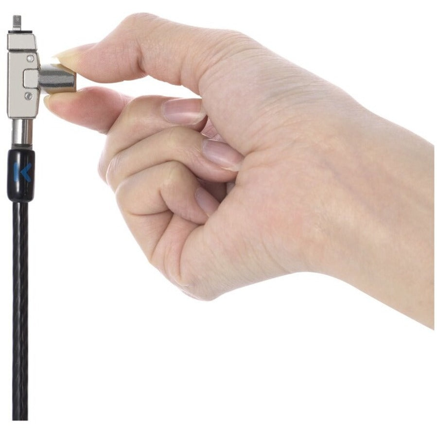 Kensington Slim N17 2.0 Keyed Dual Head Laptop Lock for Wedge-Shaped Slots - Master Keyed K60509M