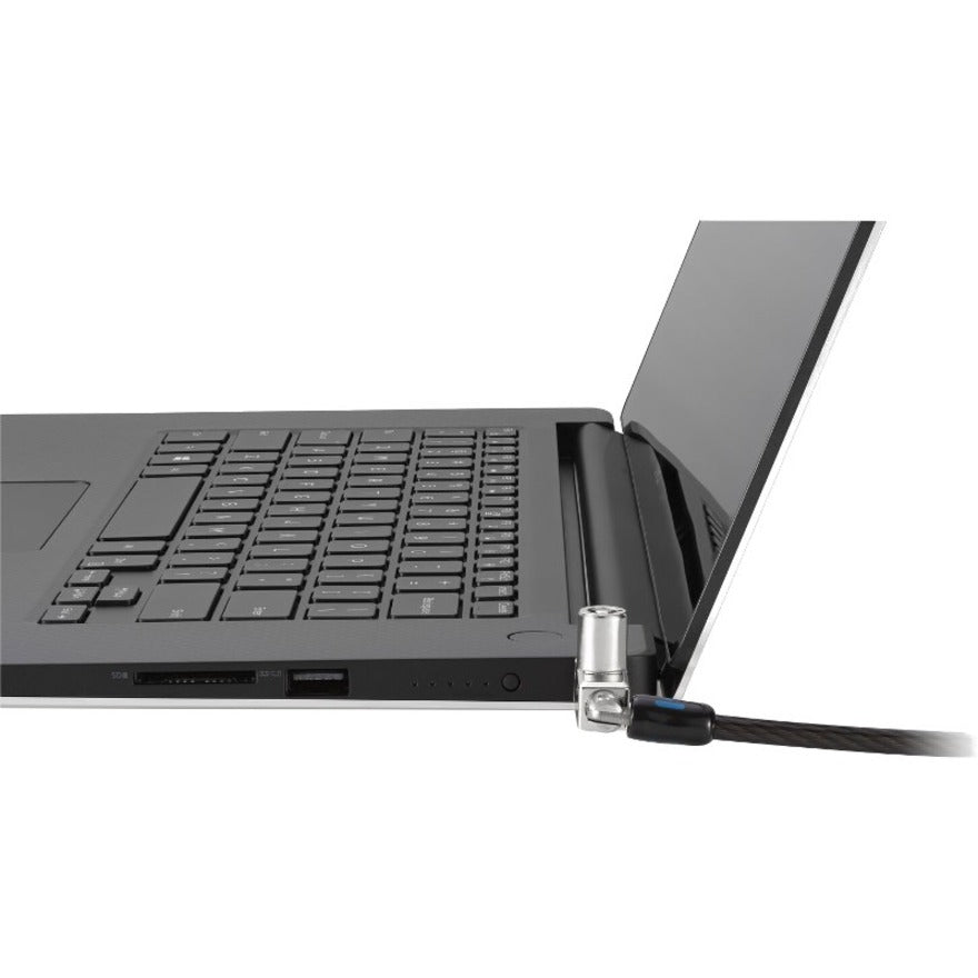 Kensington Slim N17 2.0 Keyed Dual Head Laptop Lock for Wedge-Shaped Slots - Master Keyed K60509M
