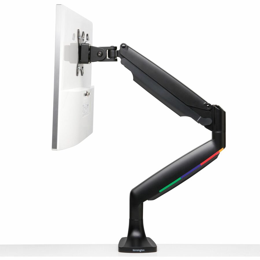 Kensington SmartFit Mounting Arm for Monitor, Curved Screen Display, Flat Panel Display - Black - Landscape/Portrait 59600