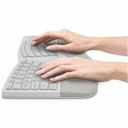 Kensington Pro Fit Ergo Wireless Keyboard and Mouse-Gray 75407