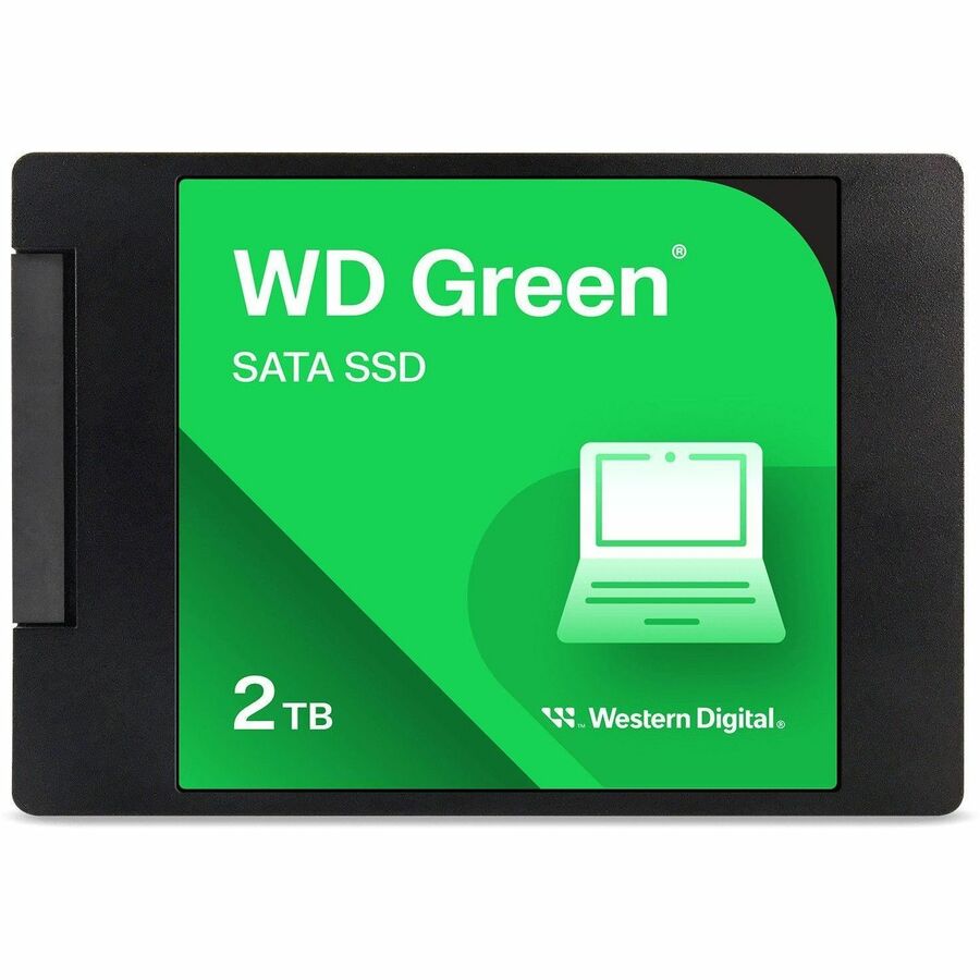 WD Green WDS200T2G0A-00CMW0 2 TB Solid State Drive - 2.5" Internal - SATA (SATA/600) WDS200T2G0A-00CMW0