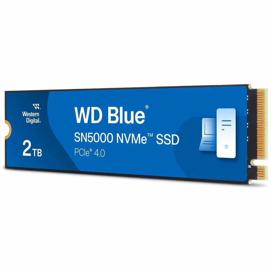 WD Blue SN5000 WDS200T4B0E-00CNZ0 2 TB Solid State Drive - M.2 2280 Internal - PCI Express NVMe (PCI Express NVMe 4.0 x4) WDS200T4B0E-00CNZ0