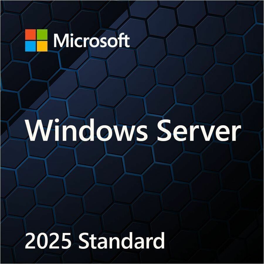 Microsoft Windows Server 2025 Standard Edition 64-bit - License - 16 Core EP2-25187