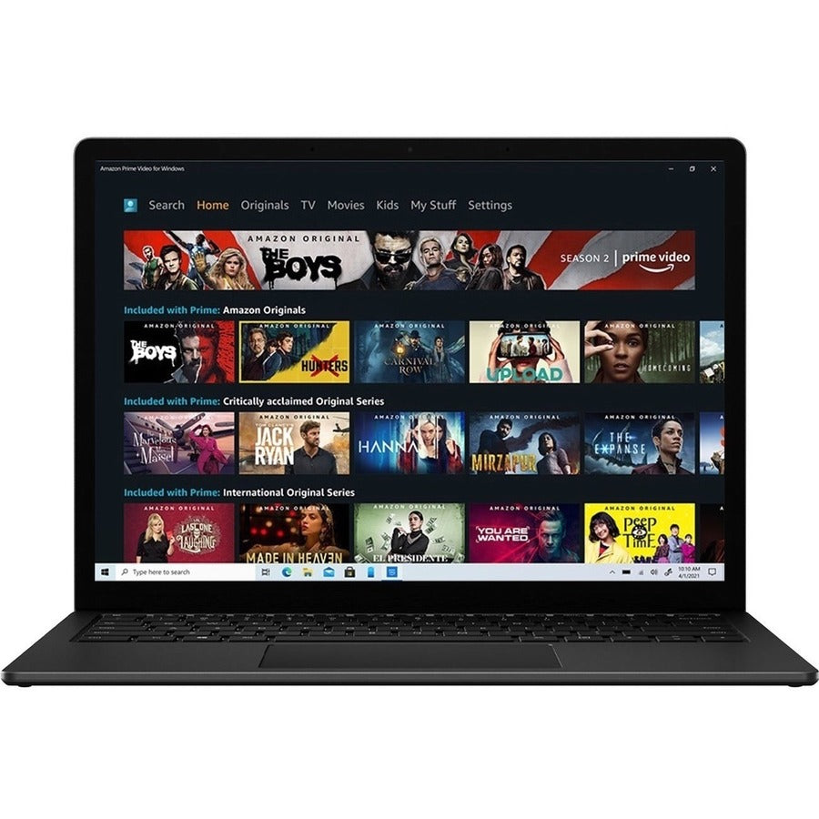 Microsoft Surface Laptop 4 13.5" Touchscreen Notebook - Intel Core i7 - 16 GB - 256 GB SSD - Matte Black LC1-00001