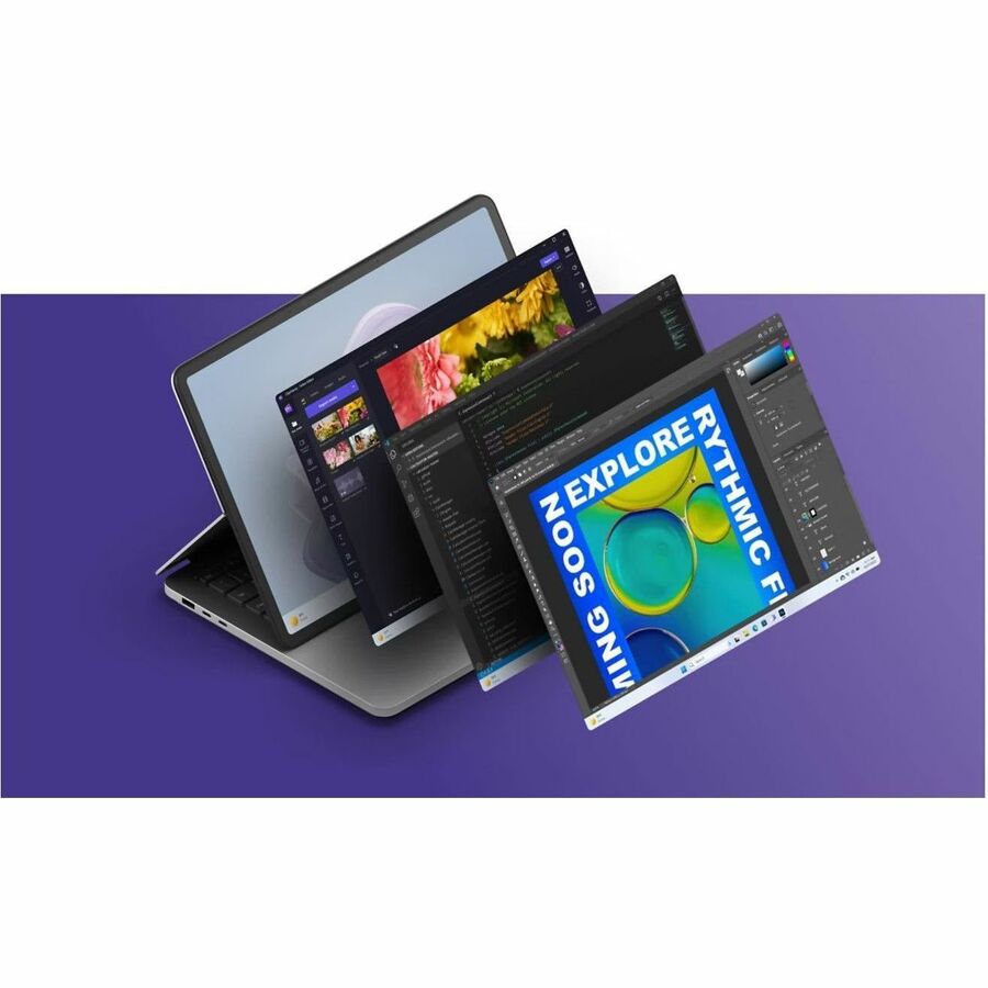 Microsoft Surface Laptop Studio 2 14.4" Touchscreen Convertible (Floating Slider) 2 in 1 Notebook - Intel Core i7 - 16 GB - 512 GB SSD - English, French Keyboard - Platinum ZRU-00001