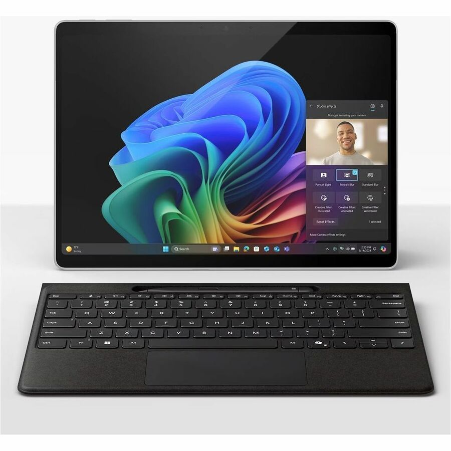Microsoft Surface Pro 11 Copilot+ PC Tablet - 13" - Qualcomm X elite - 16 GB - 512 GB SSD - Windows 11 - 5G - Platinum ZFB-00001