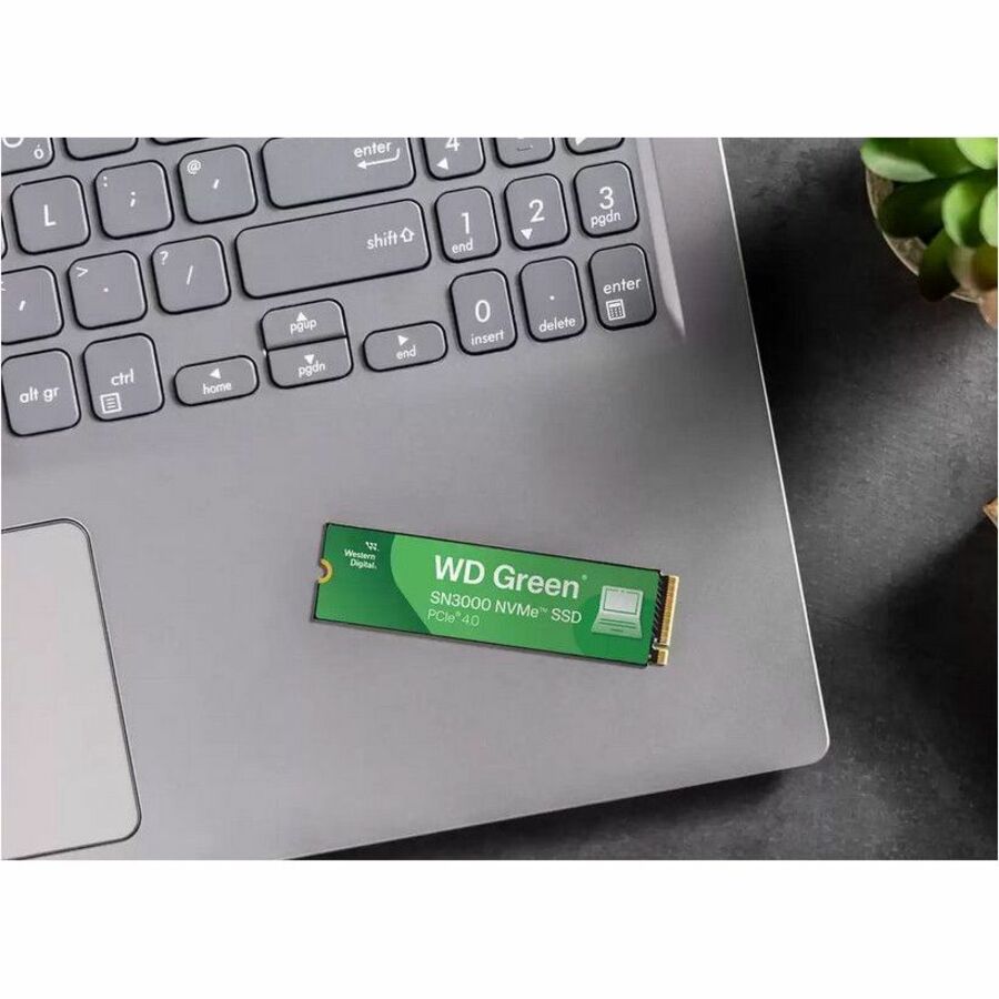 WD Green SN3000 WDS200T4G0E-00CPS0 2 TB Solid State Drive - M.2 2280 Internal - PCI Express NVMe (PCI Express NVMe 4.0 x4) WDS200T4G0E-00CPS0