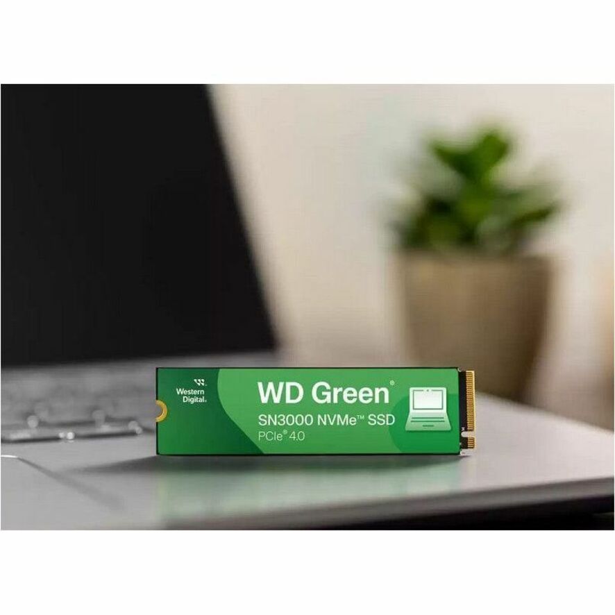 WD Green SN3000 WDS200T4G0E-00CPS0 2 TB Solid State Drive - M.2 2280 Internal - PCI Express NVMe (PCI Express NVMe 4.0 x4) WDS200T4G0E-00CPS0