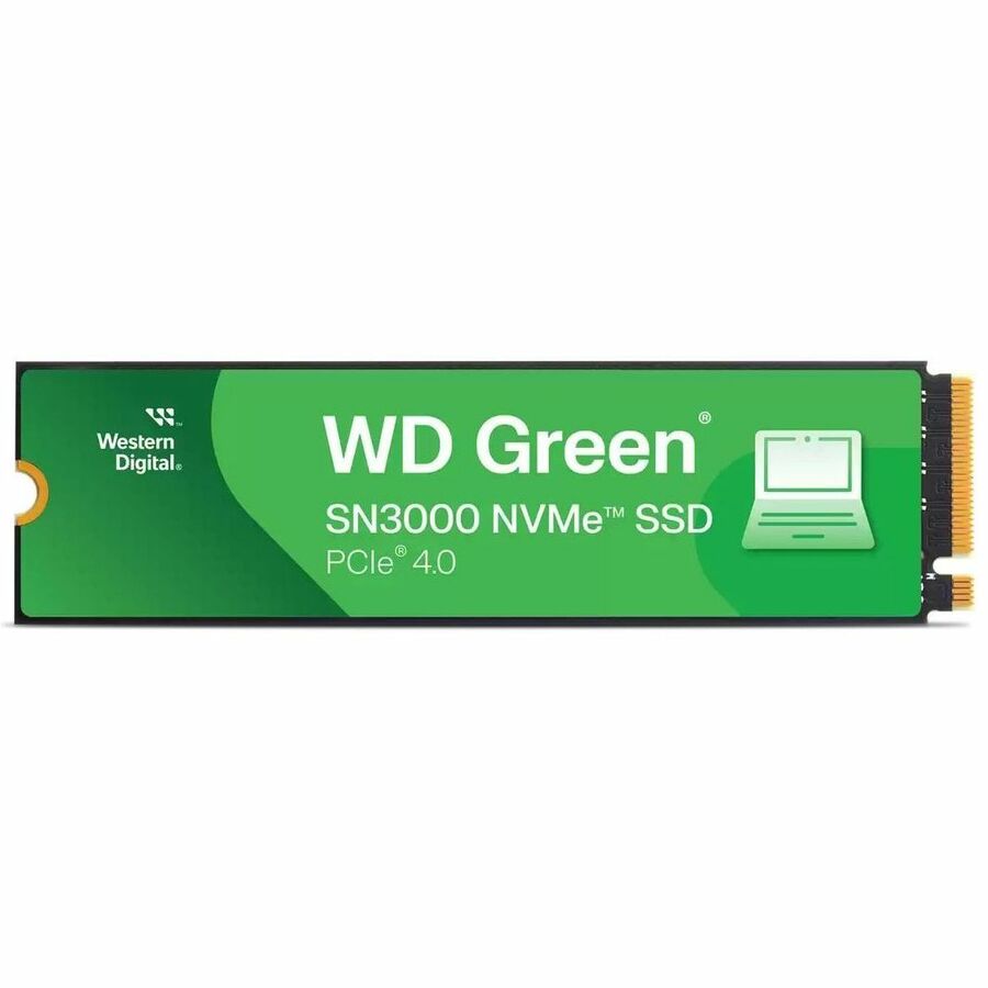 WD Green SN3000 WDS200T4G0E-00CPS0 2 TB Solid State Drive - M.2 2280 Internal - PCI Express NVMe (PCI Express NVMe 4.0 x4) WDS200T4G0E-00CPS0