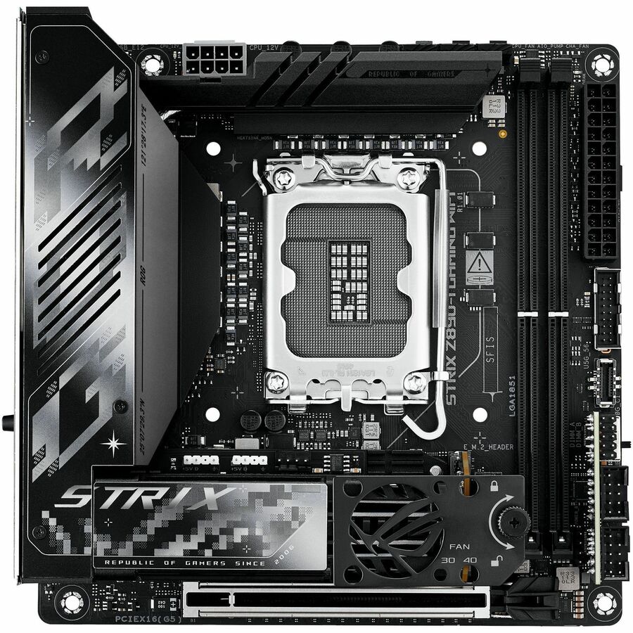 Asus ROG Strix STRIX Z890-I GAMING WIFI Gaming Desktop Motherboard - Intel Z890 Chipset ROG-STRIXZ890-IGAMINGWIFI