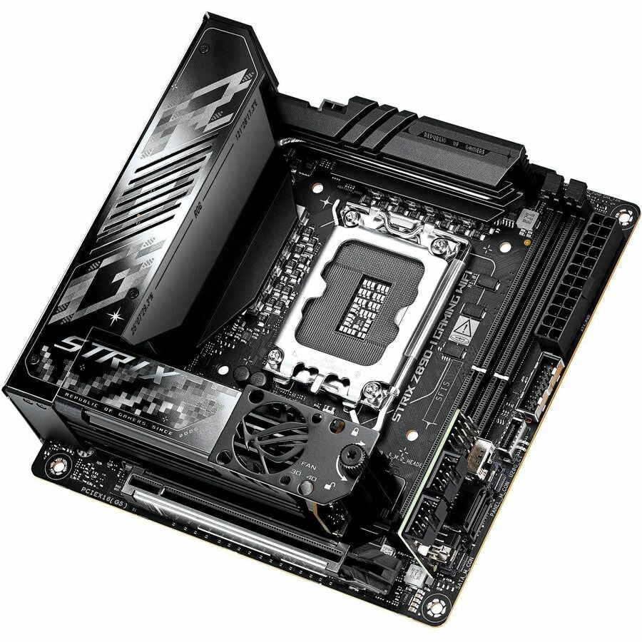 Asus ROG Strix STRIX Z890-I GAMING WIFI Gaming Desktop Motherboard - Intel Z890 Chipset ROG-STRIXZ890-IGAMINGWIFI