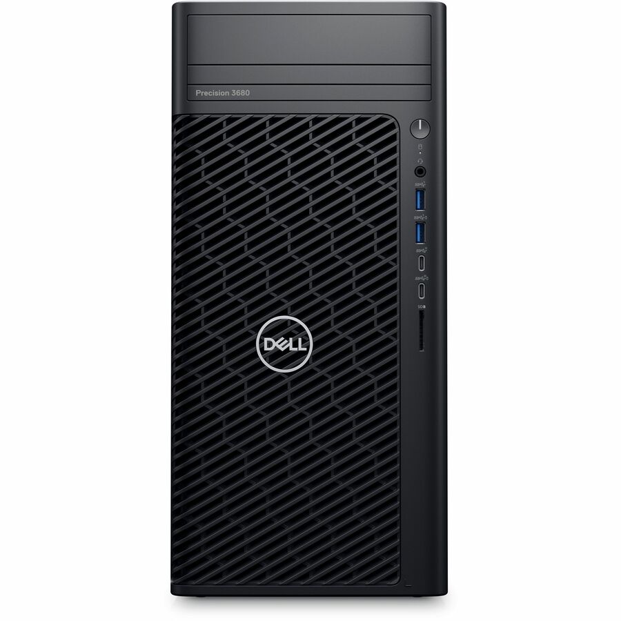 Dell Precision 3000 3680 Workstation - Intel Core i5 14th Gen i5-14500 - vPro Technology - 16 GB - 512 GB SSD - Tower - Black VMWDH