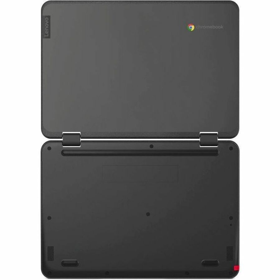 Lenovo 500e Chromebook Gen 3 82JB003XCF 11.6" (294.64 mm) Touchscreen Convertible 2 in 1 Chromebook - HD - Intel Celeron N4500 - 4 GB - 32 GB Flash Memory - French, English Keyboard - Gray 82JB003XCF