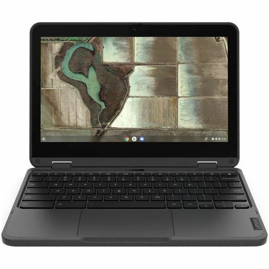 Lenovo 500e Chromebook Gen 3 82JB003XCF 11.6" (294.64 mm) Touchscreen Convertible 2 in 1 Chromebook - HD - Intel Celeron N4500 - 4 GB - 32 GB Flash Memory - French, English Keyboard - Gray 82JB003XCF