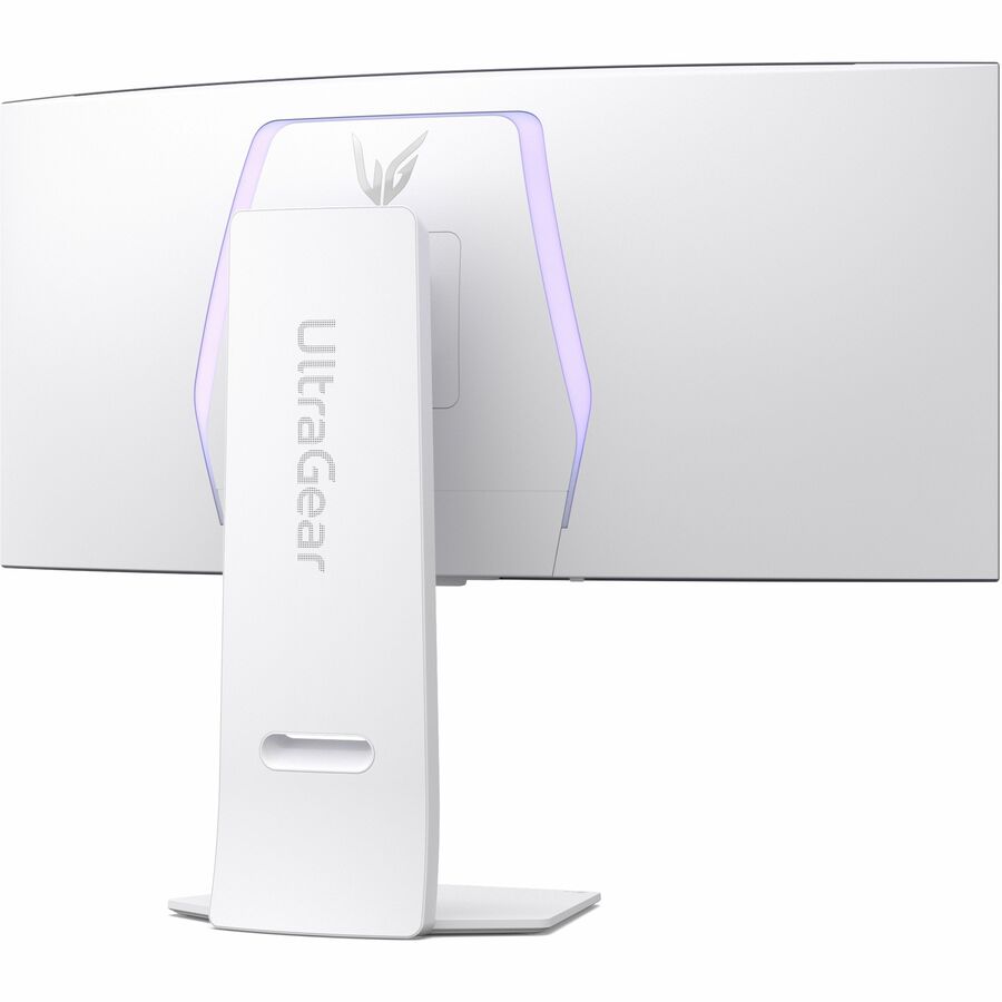 LG UltraGear 34GS95QE-W 34" Class UWQHD Curved Screen Gaming OLED Monitor - 21:9 - White 34GS95QE-W