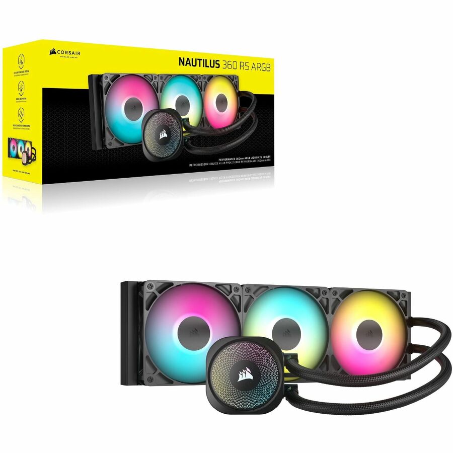 Corsair NAUTILUS 360 RS ARGB Liquid CPU Cooler CW-9060093-WW