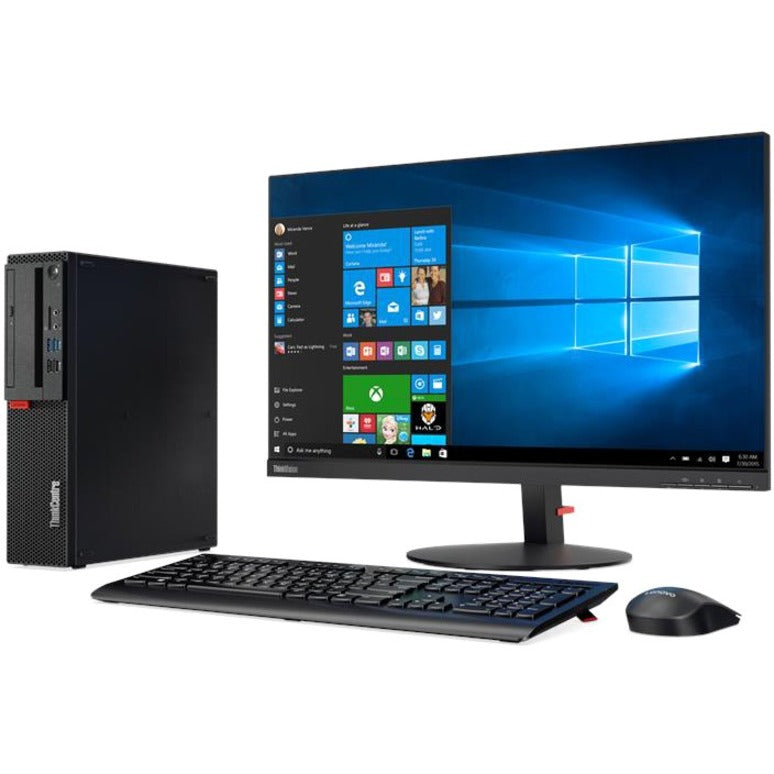 Lenovo ThinkCentre M75s Gen 2 11R80051CA Desktop Computer - AMD Ryzen 5 PRO 5650G - 16 GB - 256 GB SSD - Small Form Factor - Black 11R80051CA