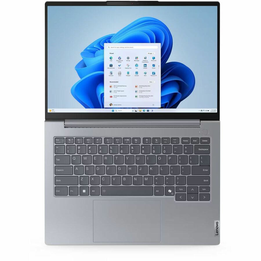 Lenovo ThinkBook 14 G7 ARP 21MV0009CA 14" (355.60 mm) Touchscreen Notebook - WUXGA - AMD Ryzen 5 7535HS - 16 GB - 512 GB SSD - French, English Keyboard - Arctic Gray 21MV0009CA