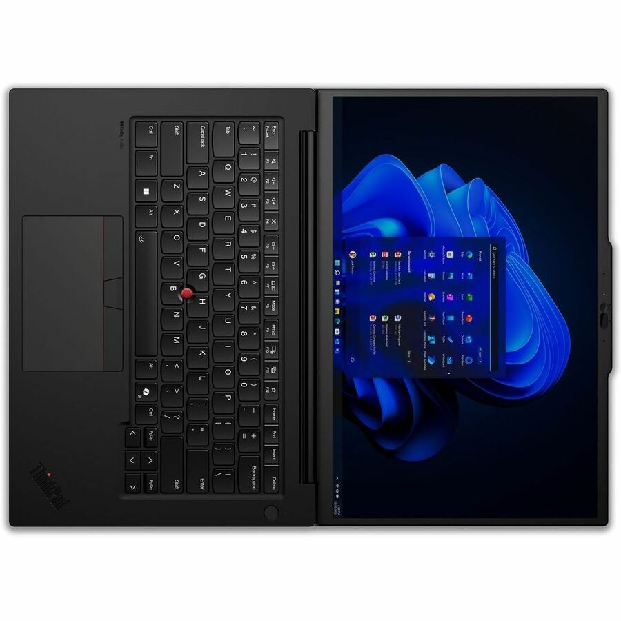Lenovo ThinkPad P14s Gen 5 21G20022CA 14.5" (368.30 mm) Touchscreen Mobile Workstation - WQXGA - Intel Core Ultra 7 155H - 16 GB - 512 GB SSD - French Keyboard - Black 21G20022CA