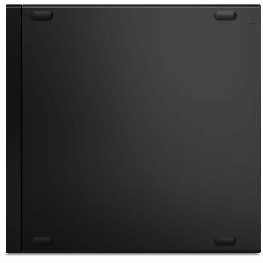 Lenovo ThinkCentre M70q Gen 5 12TD001MCA Desktop Computer - Intel Core i3 14th Gen i3-14100T - 16 GB - 256 GB SSD - Tiny - Black 12TD001MCA